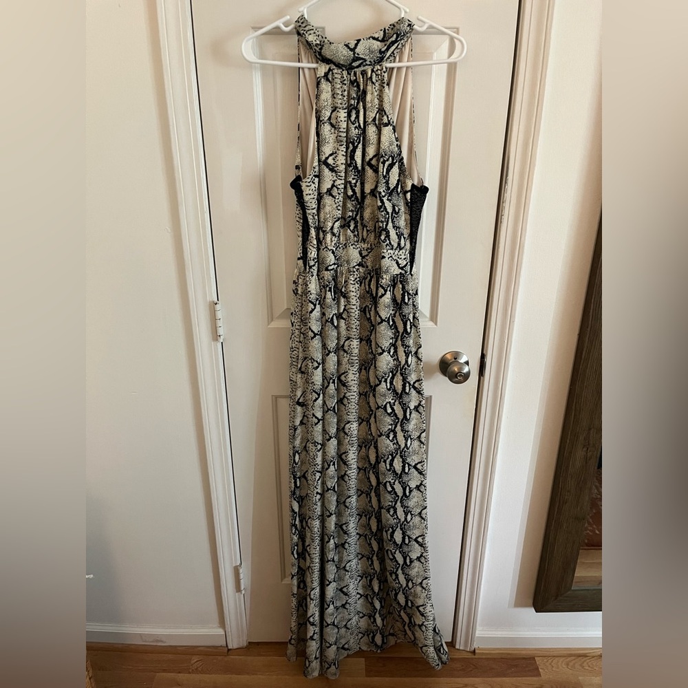 Ark & Co Snakeskin Formal Dress